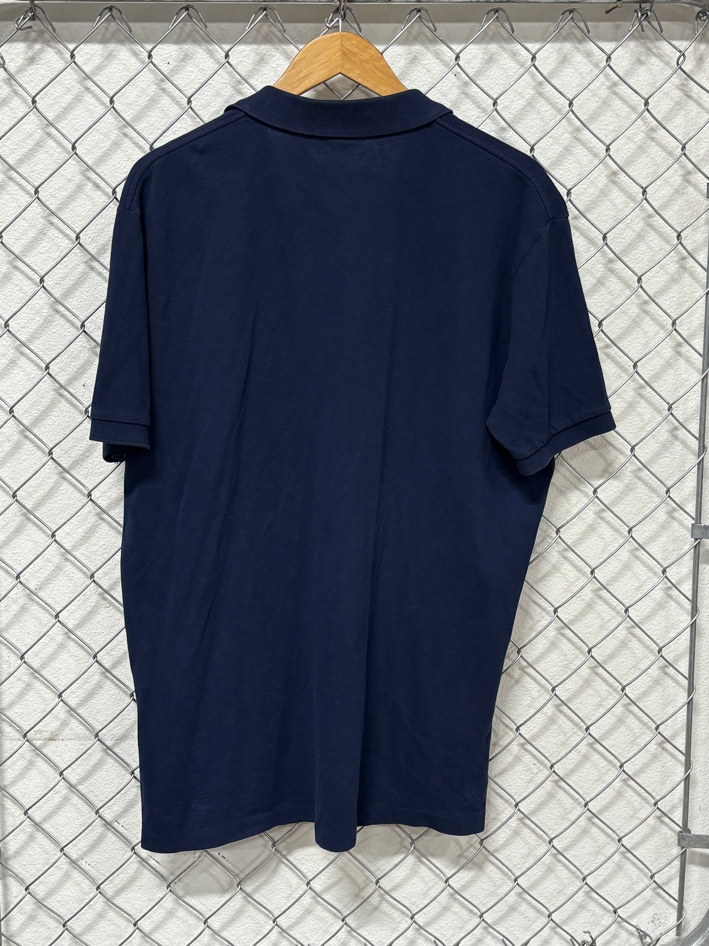 Polo Ralph Lauren Y2K Navy Blue Crab Polo Shirt Size Large