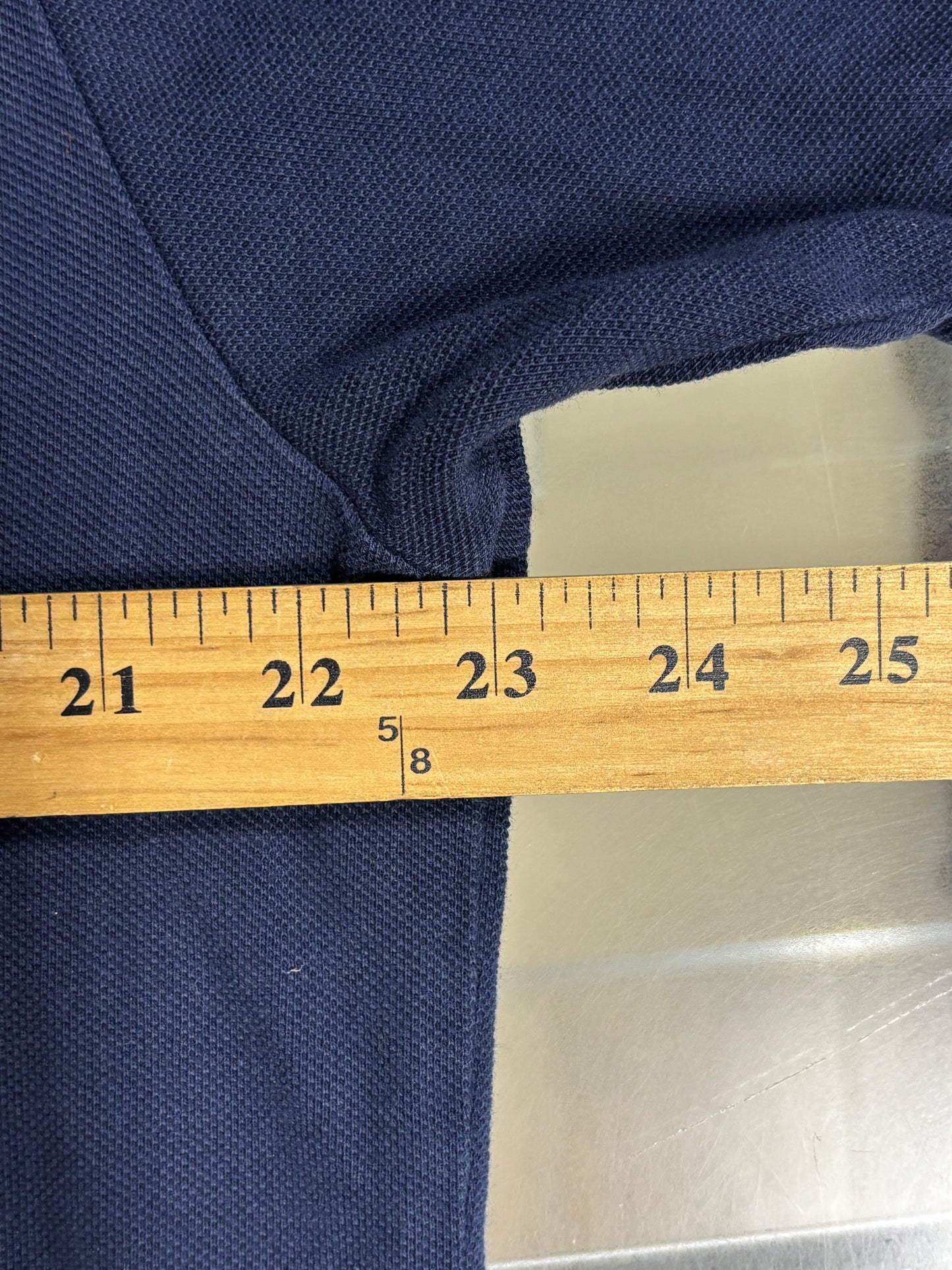 Polo Ralph Lauren Y2K Navy Blue Crab Polo Shirt Size Large