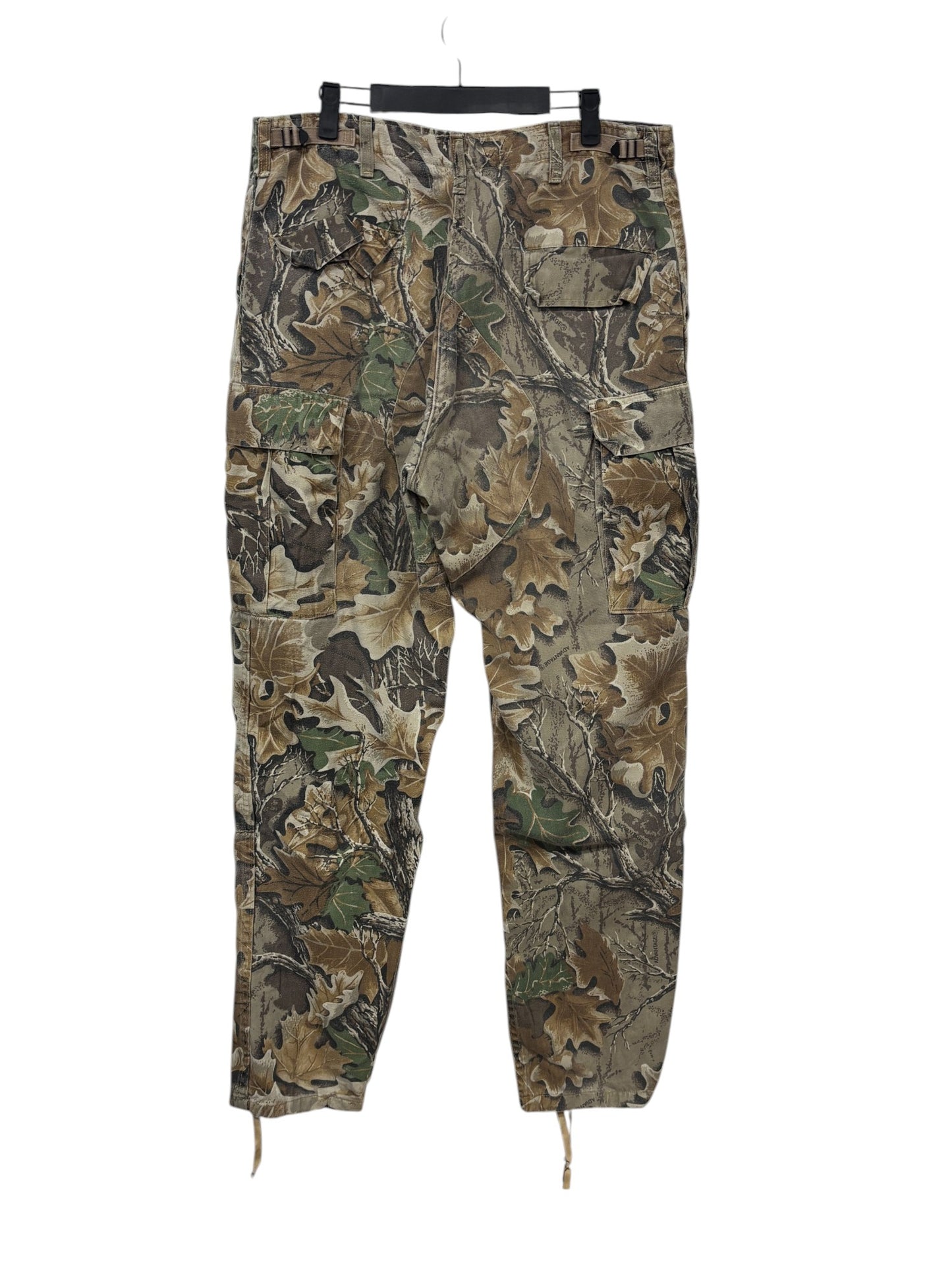 Vintage Hunting Woodland Camo Cargo Pants Size 35x33