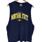 Vintage 90's Montana State University Bobcats Cutoff Tee Size Large