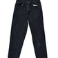 Vintage Levi's 550 Relaxed Fit Student Black Jeans Size 25x29