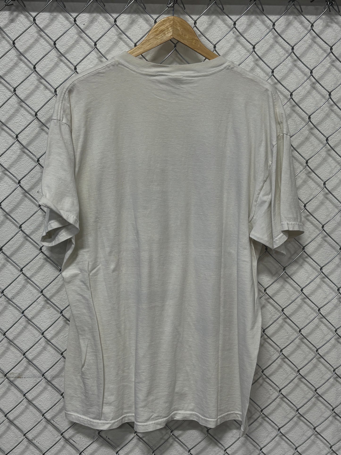 Vintage 90's FILA Classic Logo Big Print Graphic Tee Size XL