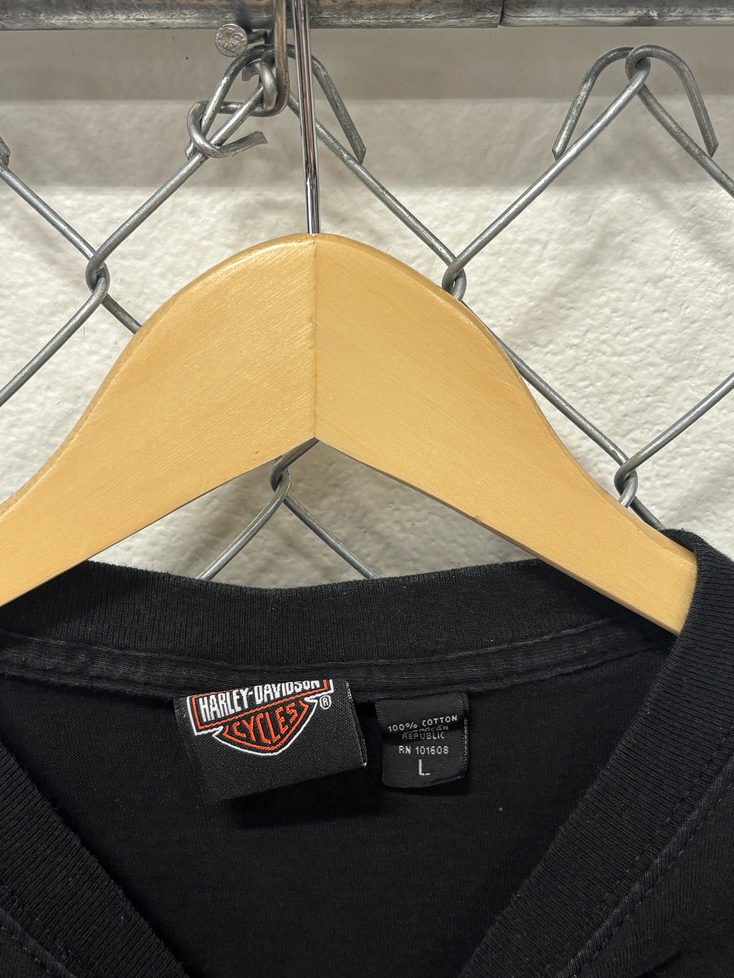 Harley Davidson Y2K Century of Motorcycles Graphic Tee Size Large