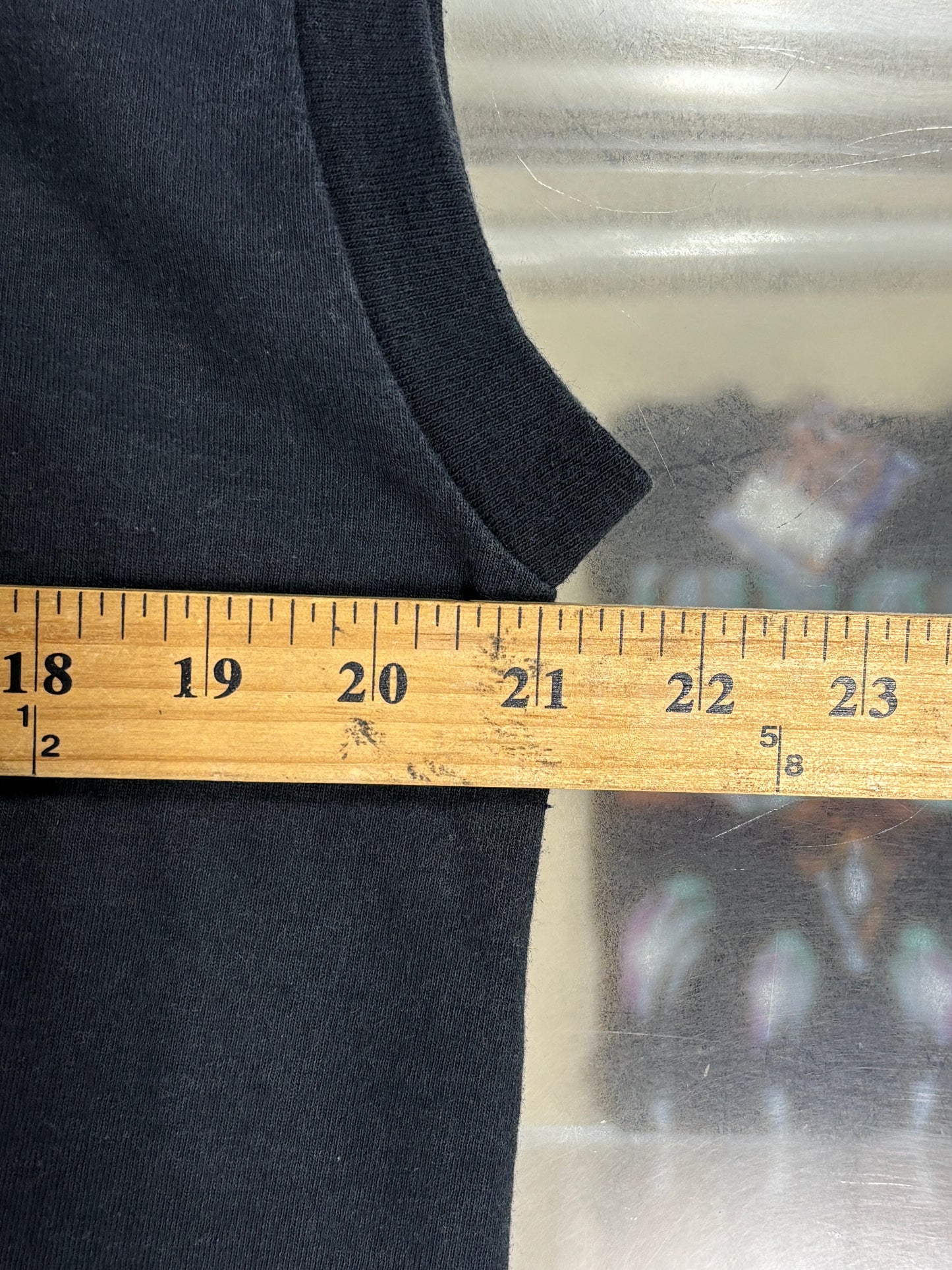 Vintage 90's Harley Davidson Belgrade Montana Biker Cutoff Tee Size Large