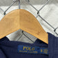 Polo Ralph Lauren Shield Swiss Logo Striped Hoodie Size XS