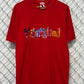 Y2K Disneyland Red Graphic Tee Size Large