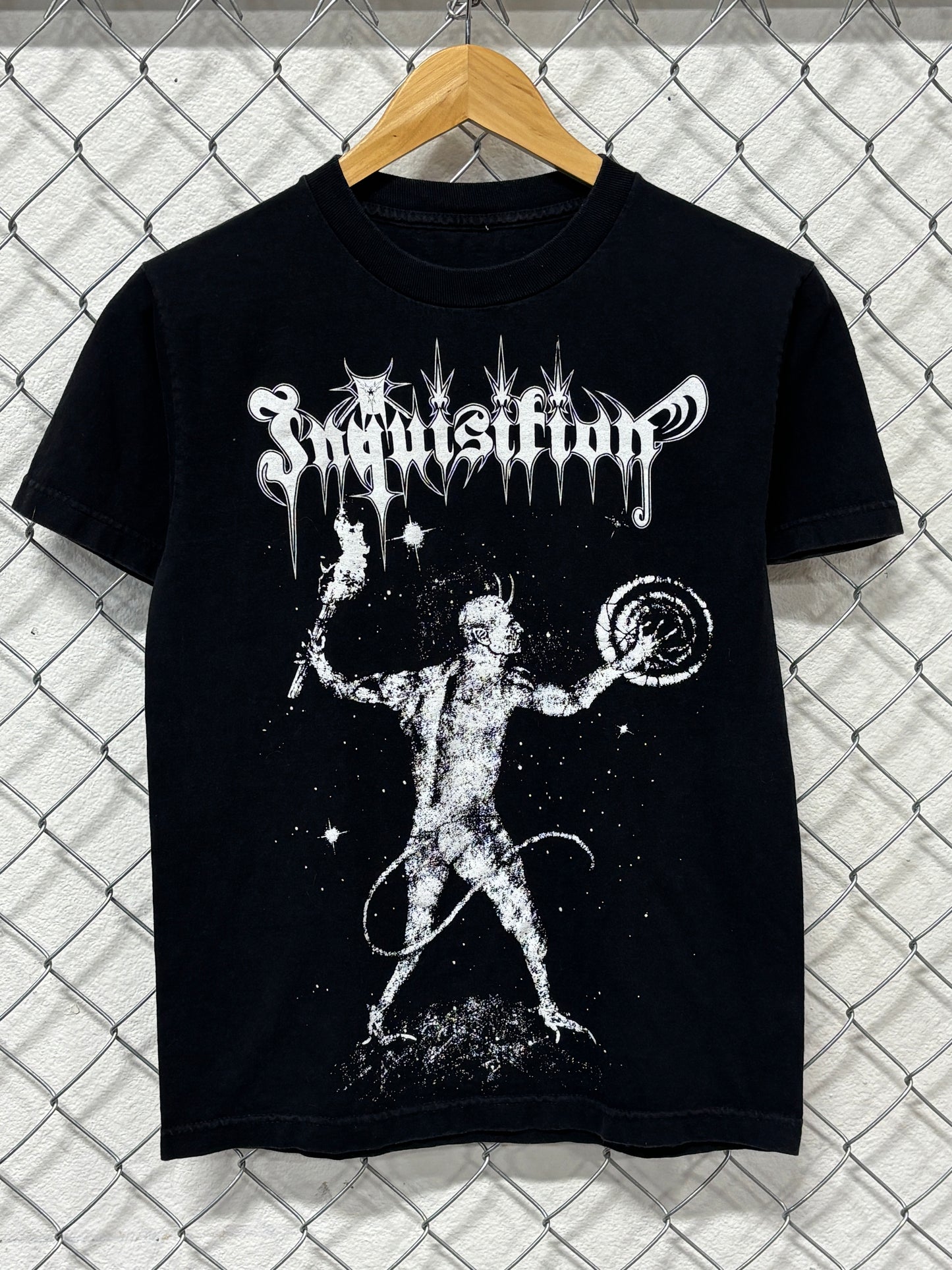 Vintage Inquisiton Black Metal Band Graphic Tee Size Medium