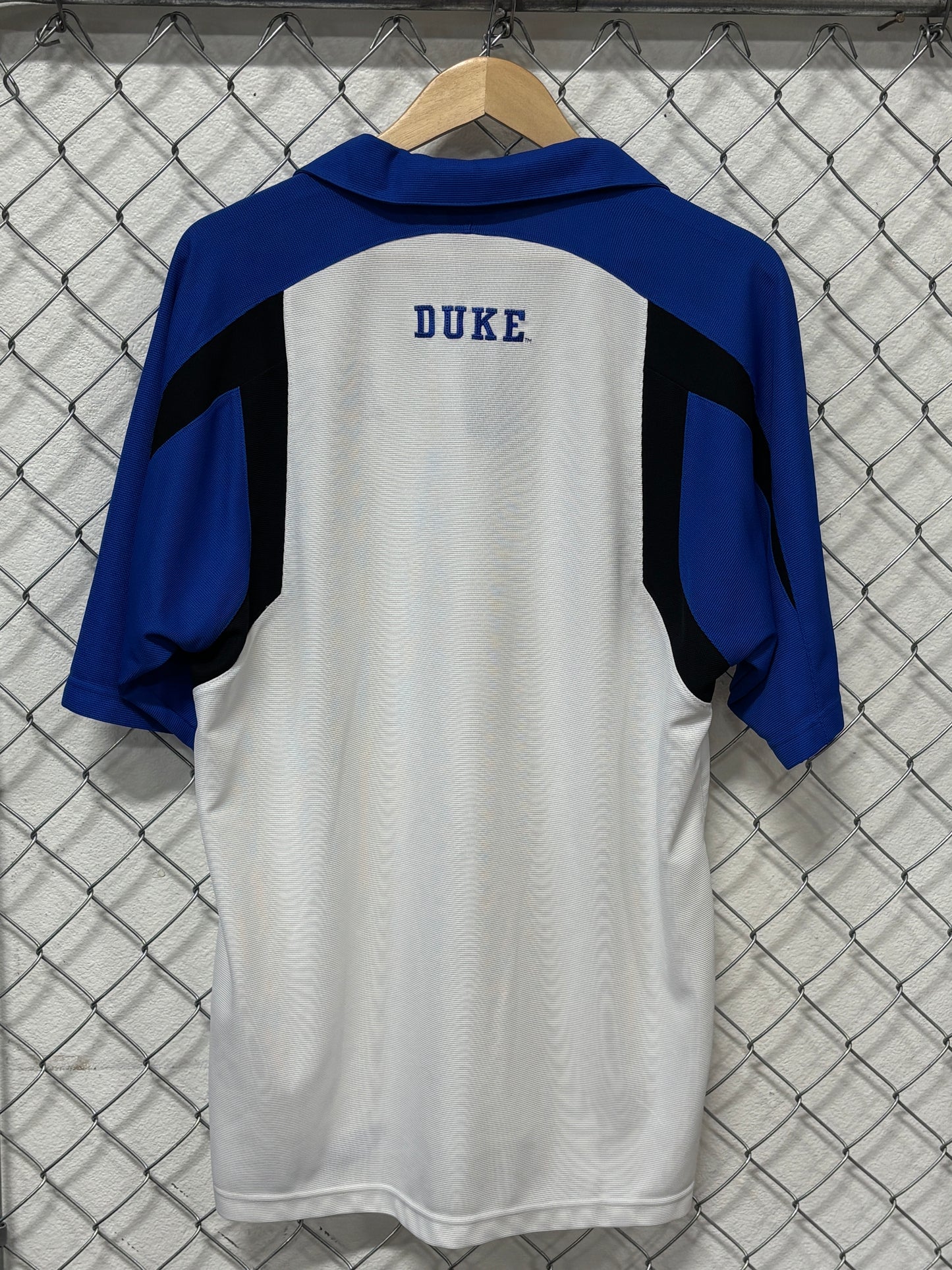 Nike Dri Fit Duke University Polo Shirt Size Large