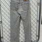 Vintage Levi's Made in USA 501 Grey Denim Jeans Size 30x32