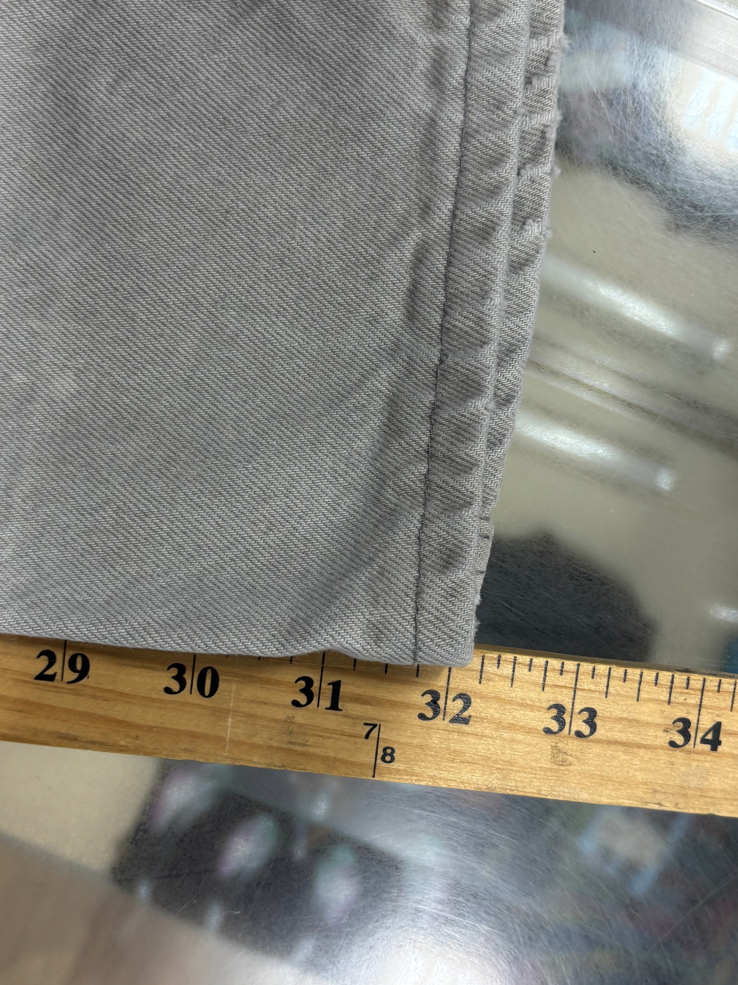 Vintage Levi's Made in USA 501 Grey Denim Jeans Size 30x32