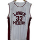 Kobe Bryant Lower Merion #33 White Red Jersey Size XL