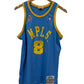 Kobe Bryant MPLS Throwback Lakers Jersey #8 Size Large
