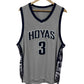 Allen Iverson Georgetown Hoyas #3 Grey Jersey Size XL