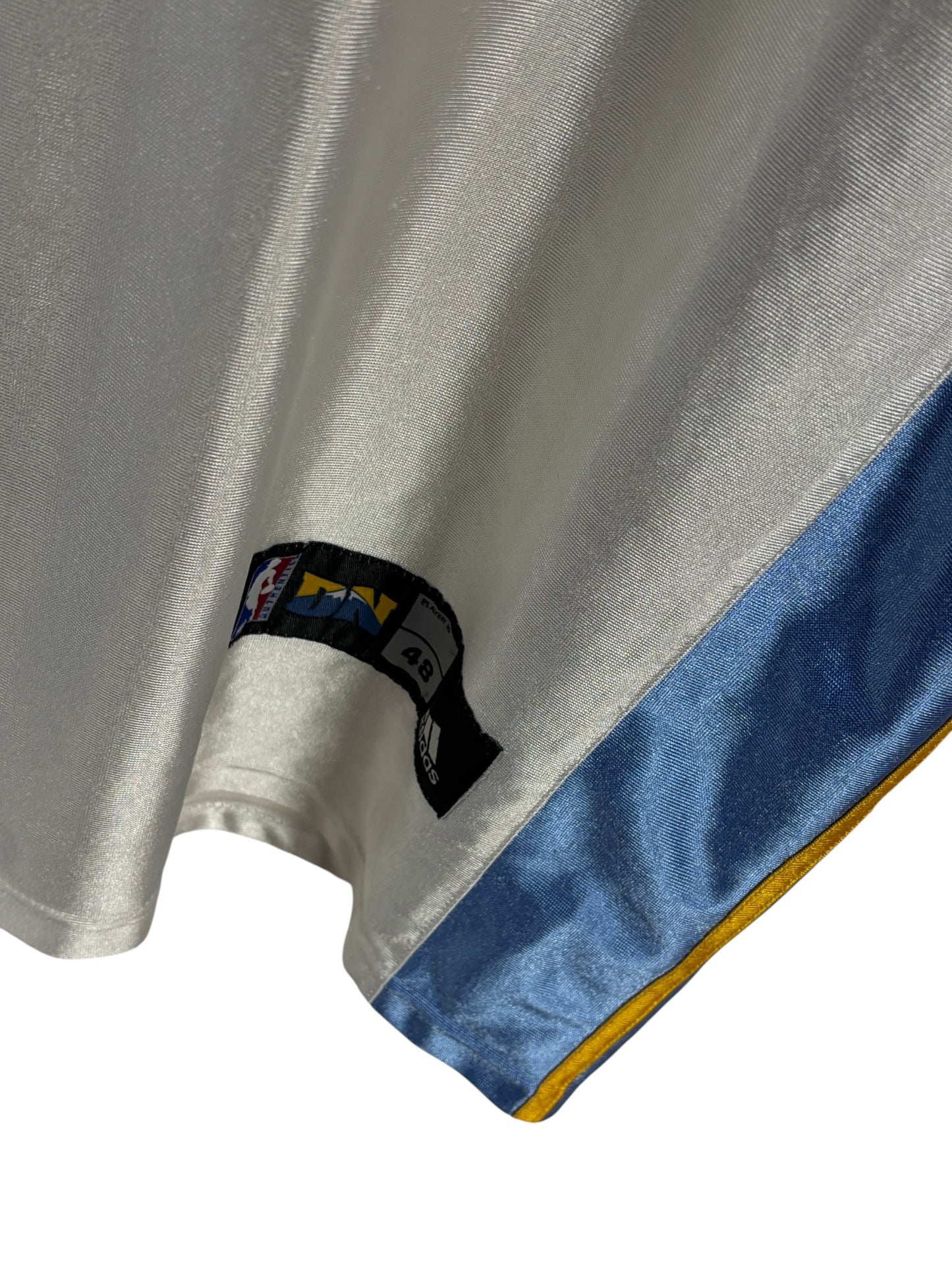 Vintage Adidas Denver Nuggets Allen Iverson #3 White Jersey Size XL