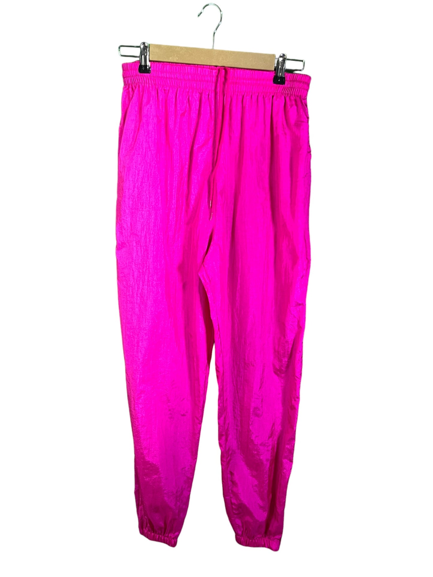 Vintage Neon Pink Track Pants Size Medium (30-32)