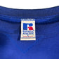 Vintage 90's Russell Athletic Made in USA Blue Blank Crewneck Size Large