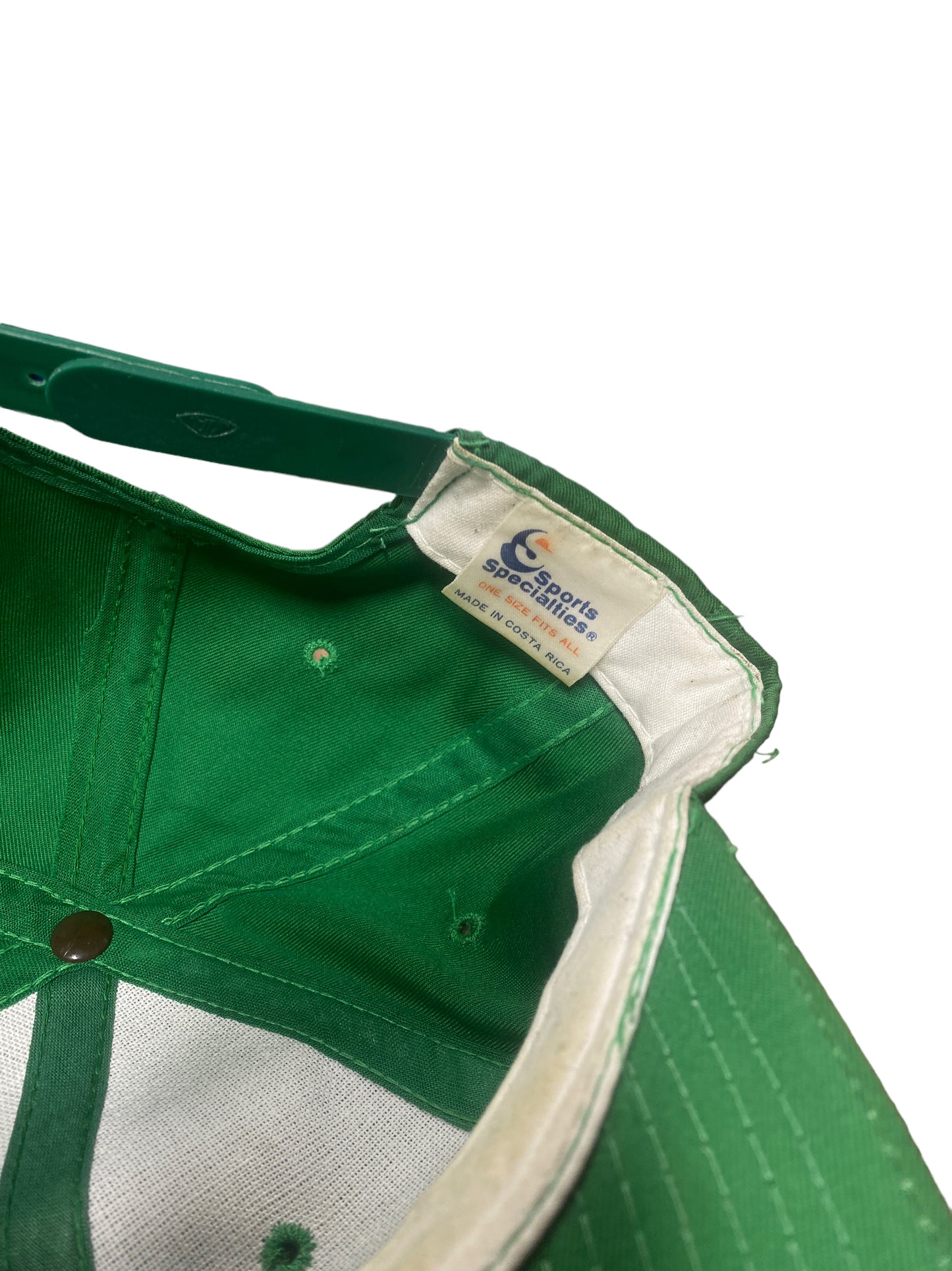 Vintage 90's Sports Specialties Boston Celtics Script Snapback Hat