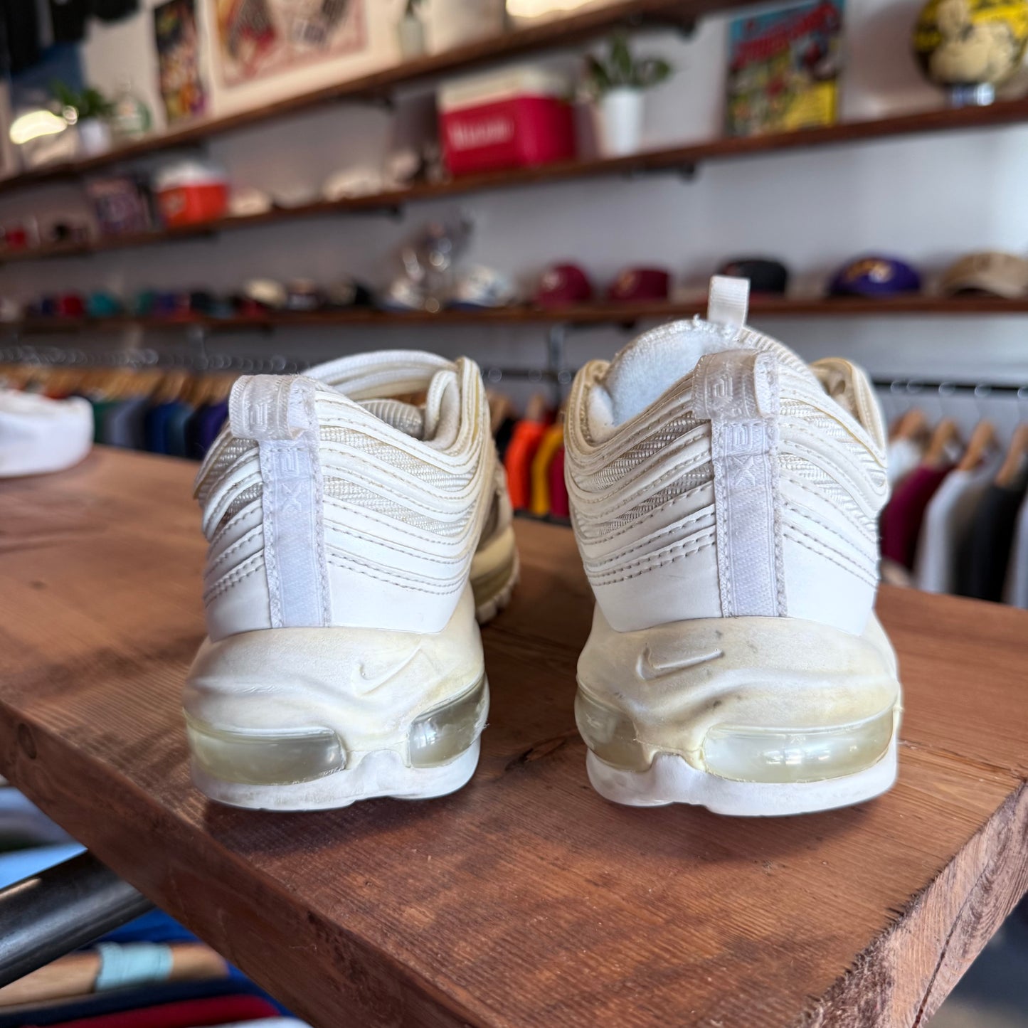 Nike Air Max 97 'Triple White' Size 7.5