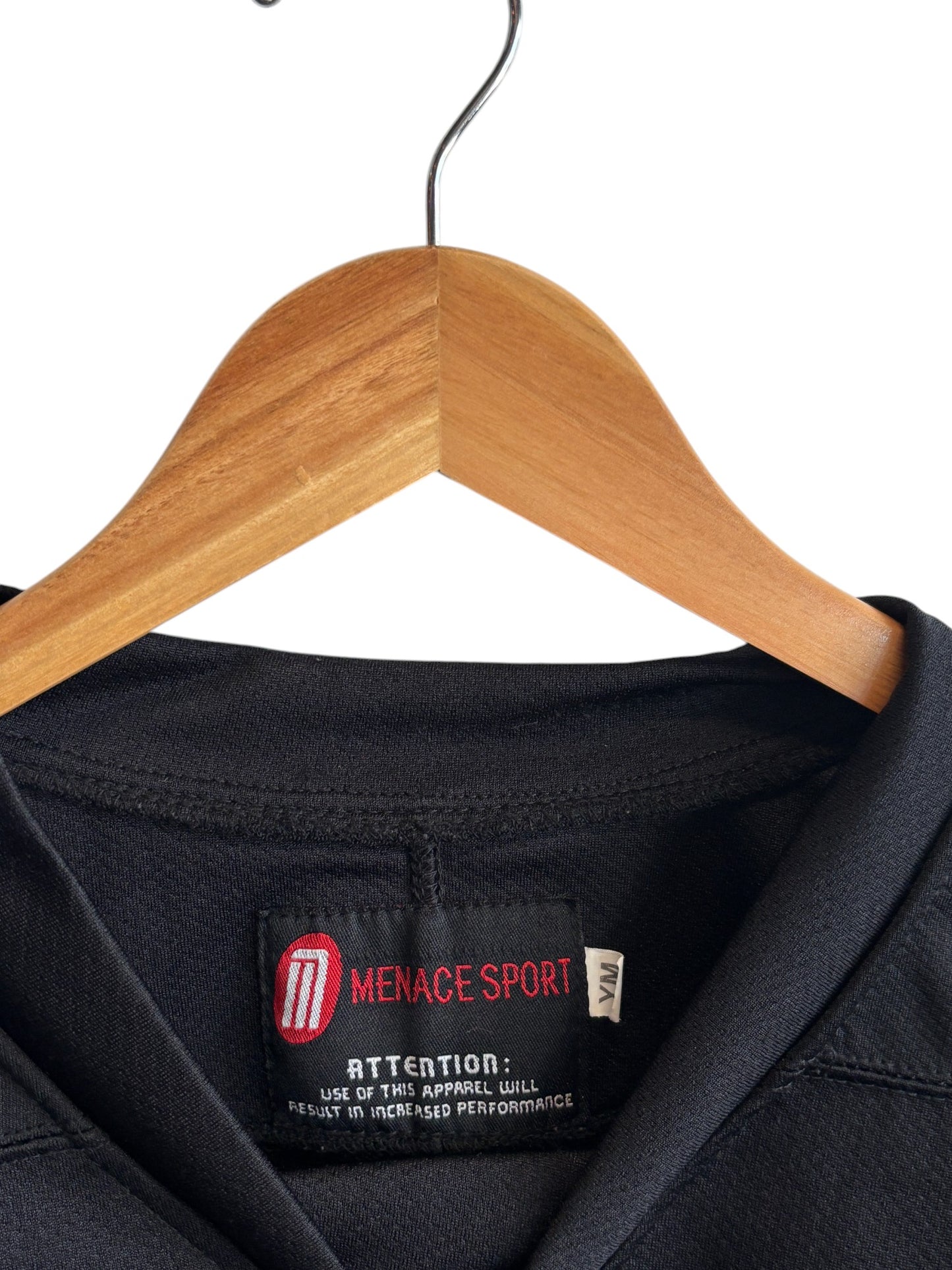 Vintage Boston Vipers Black Hockey Jersey Size Medium (Youth)