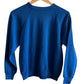 Vintage 80's Tultex Blue Blank Crewneck Sweater Size Medium