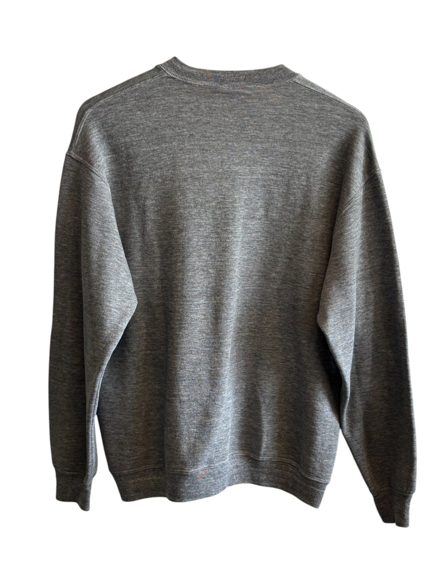 Vintage 90's Russell Athletic Grey Blank Crewneck Sweater Size XL