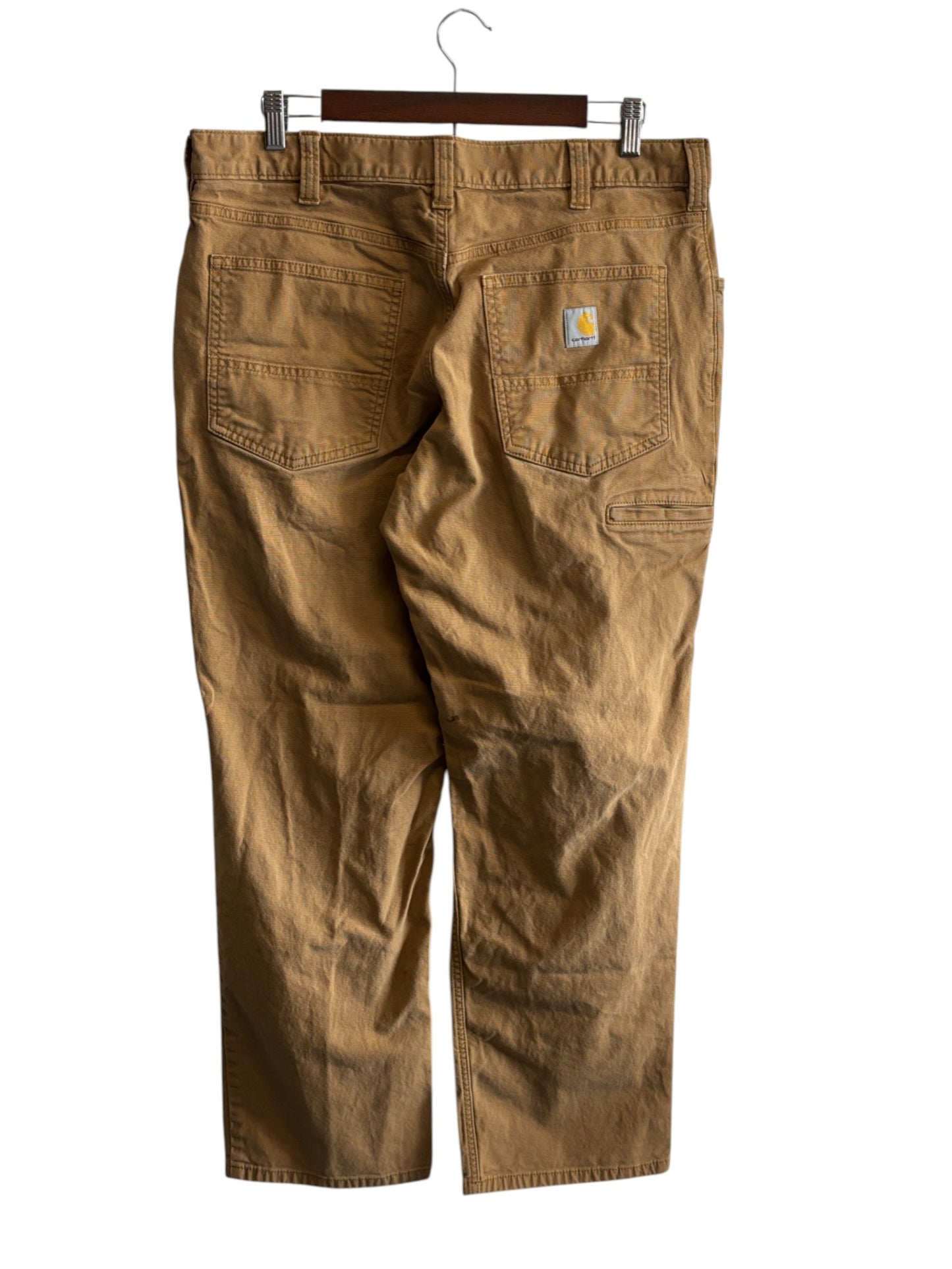 Carhartt Brown Relaxed Fit Carpenter Pants Size 36x30