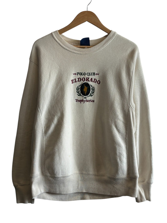 Vintage 90's El Dorado Polo Club Embroidered Sweater Size XL