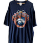 Vintage Denver Broncos Back to Back Super Bowl Champions Tee Size 3XL