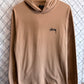 Stussy 8 Ball Logo Hooded Long Sleeve Shirt Size Large