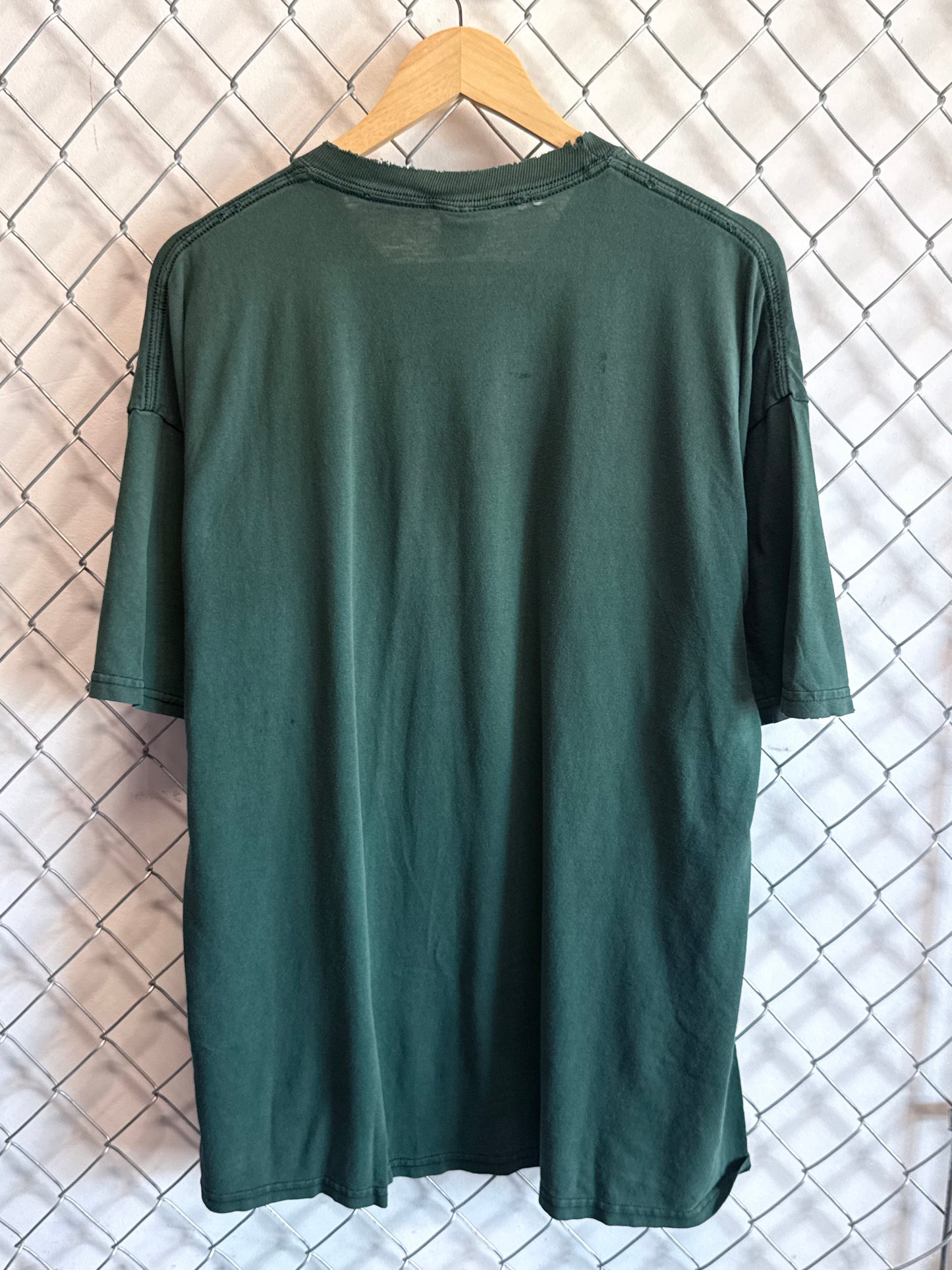 Y2K Miami Hurricanes Collegiate Logo Graphic Tee Size XXL