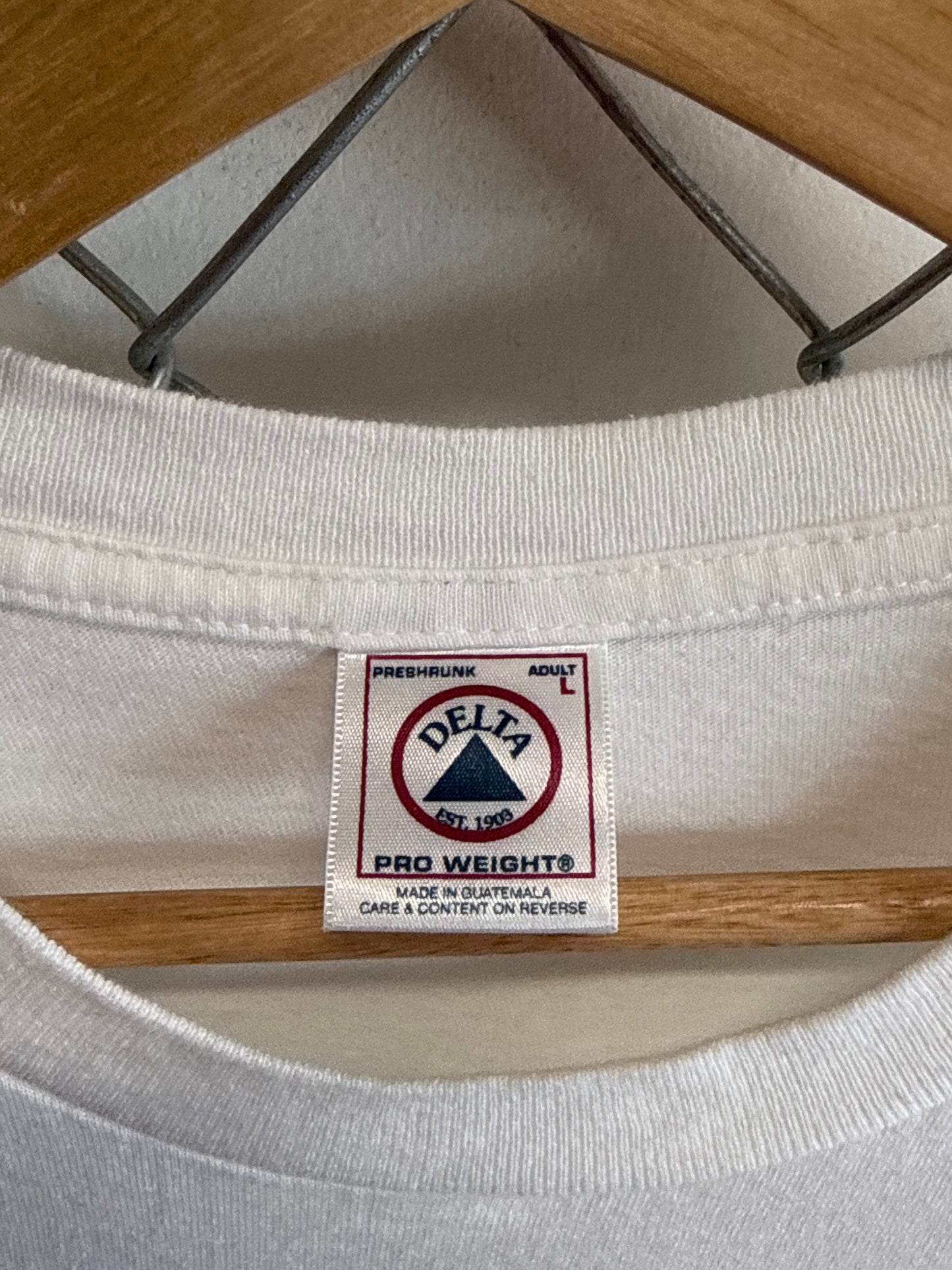 Vintage 90's Washington DC Presidential Signatures Graphic Tee Size Large