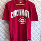 Vintage 90's Starter Cincinnati Reds Baseball Graphic Tee Size Large