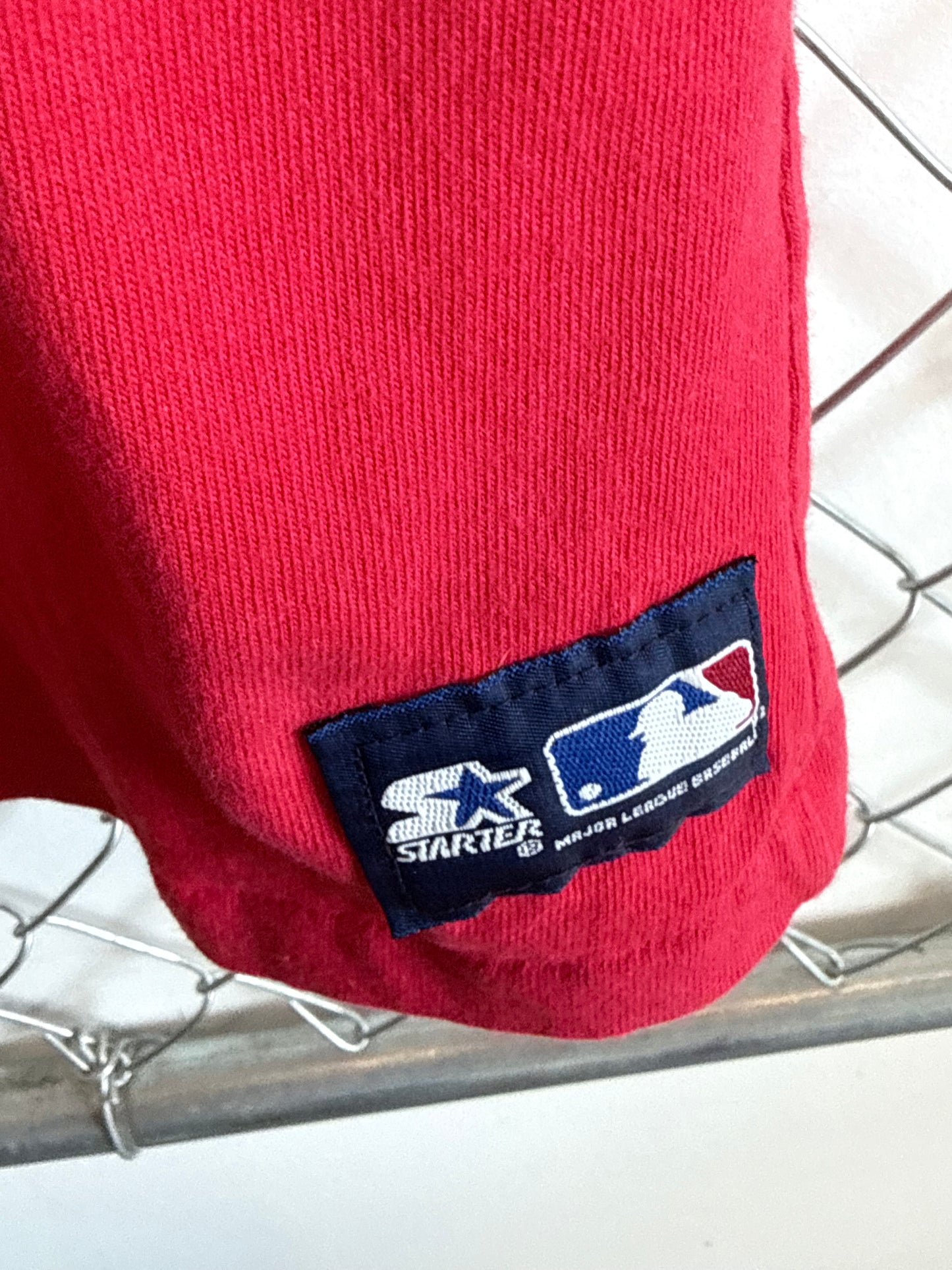 Vintage 90's Starter Cincinnati Reds Baseball Graphic Tee Size Large