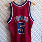 Vintage 90's Champion Washington Bullets Juwan Howard #5 Jersey Size 40 (L)