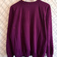 Vintage 90's Maroon Mountain Scene Nature Crewneck Sweater Size Large