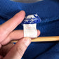Vintage 90's Tultex Maximum Sweats Blue Collared Sweater Size Large