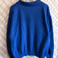 Vintage 90's Tultex Maximum Sweats Blue Collared Sweater Size Large