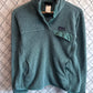Patagonia Women's Teal Snap T Sweater Size Large