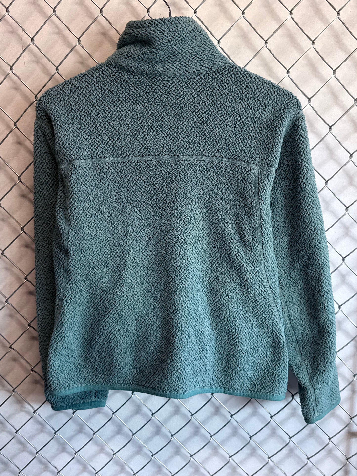 Patagonia Women's Teal Snap T Sweater Size Large