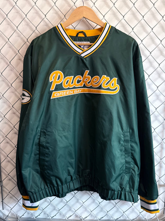 Starter x OVO Green Bay Packers Pullover Windbreaker Jacket Size XL