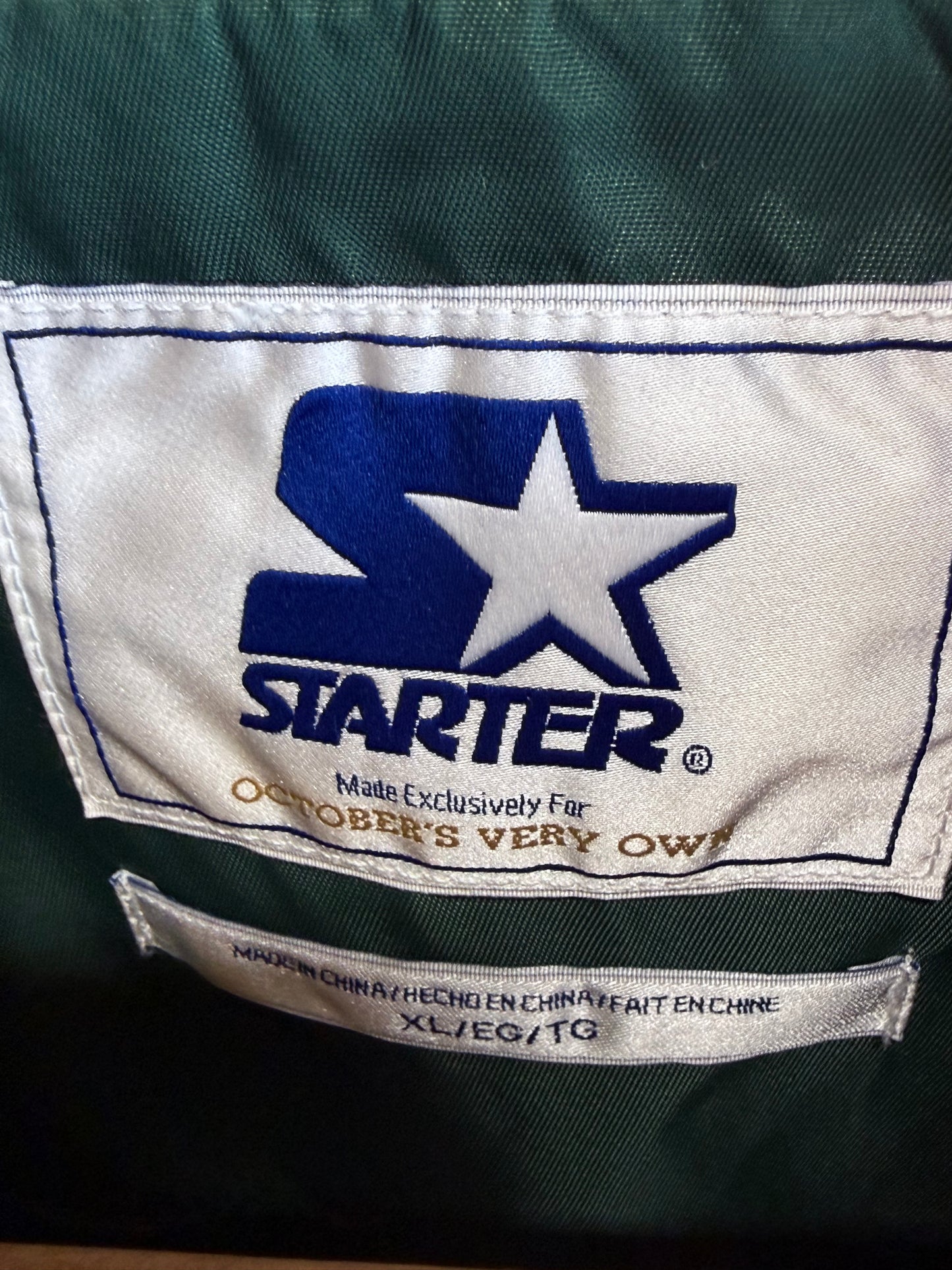 Starter x OVO Green Bay Packers Pullover Windbreaker Jacket Size XL