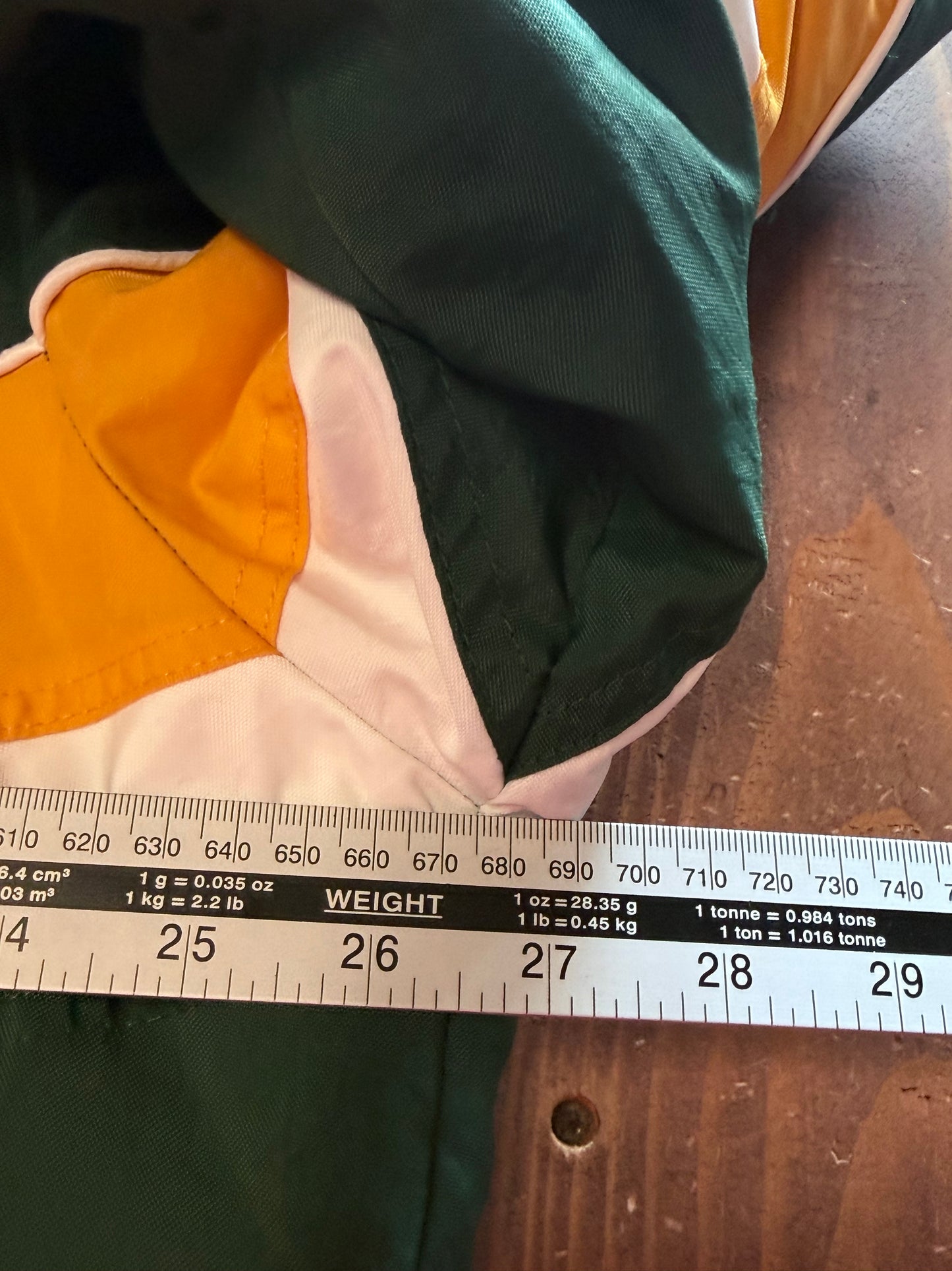 Starter x OVO Green Bay Packers Puffer Jacket Size XL
