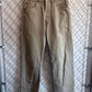 Vintage Levi's Made in USA Tan Denim Jeans Size 30x30