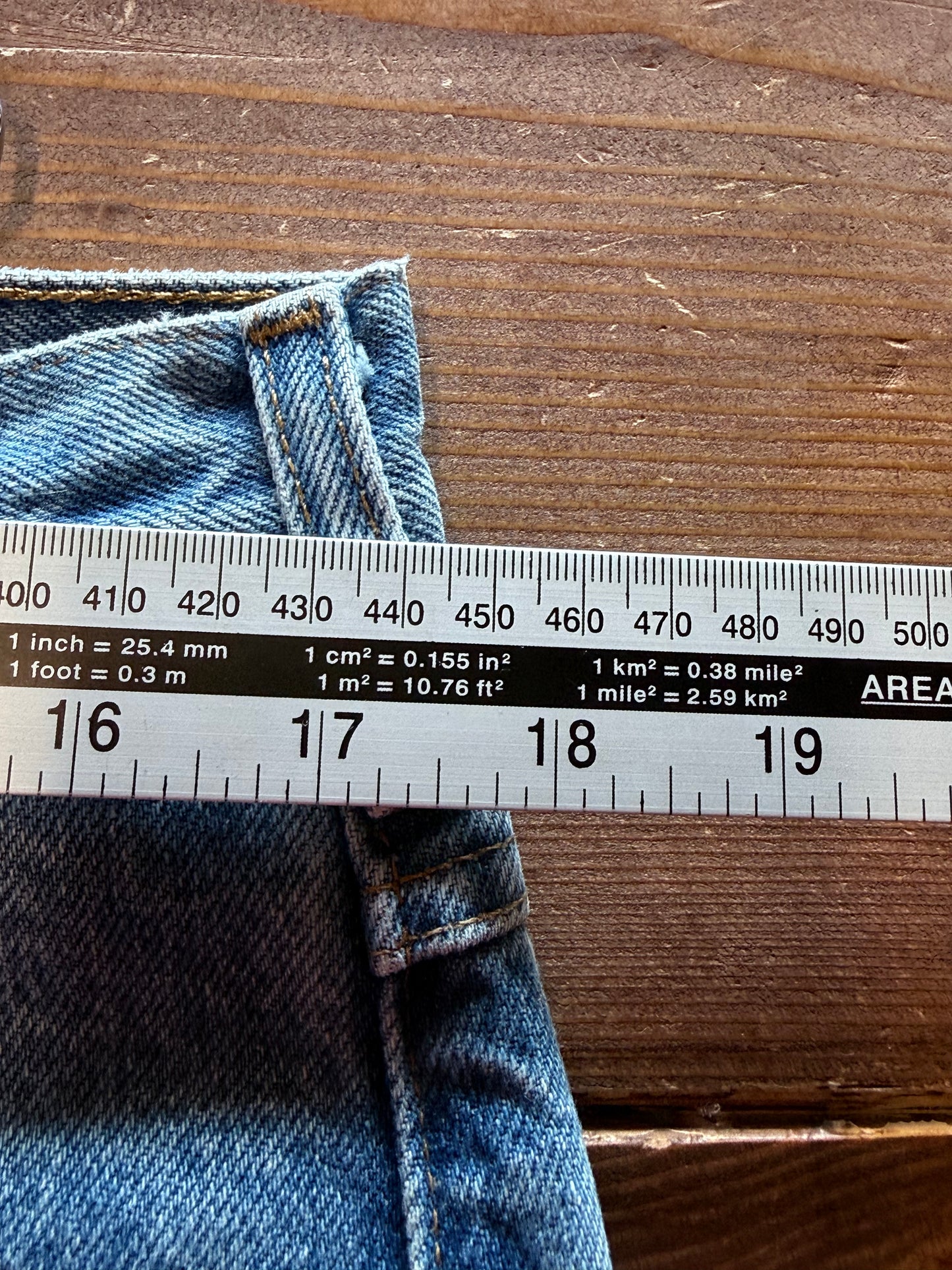 Carhartt Denim Dungaree Carpenter Jeans Size 36x32