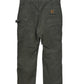 Vintage Carhartt Moss Green Dungaree Fit Carpenter Pants Size 35x32