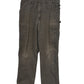 Vintage Carhartt Brown Cargo Carpenter Pants Size 34x31