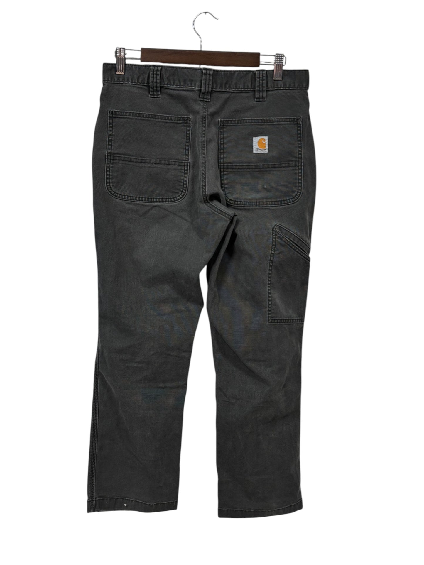 Carhartt Relaxed Fit Grey Carpenter Pants Size 32x30