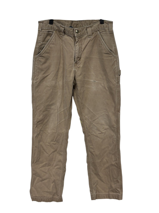Carhartt Brown Relaxed Fit Carpenter Pants Size 32x32