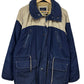 Vintage 70's JC Penney Two Tone Winter Parka Jacket Size Large