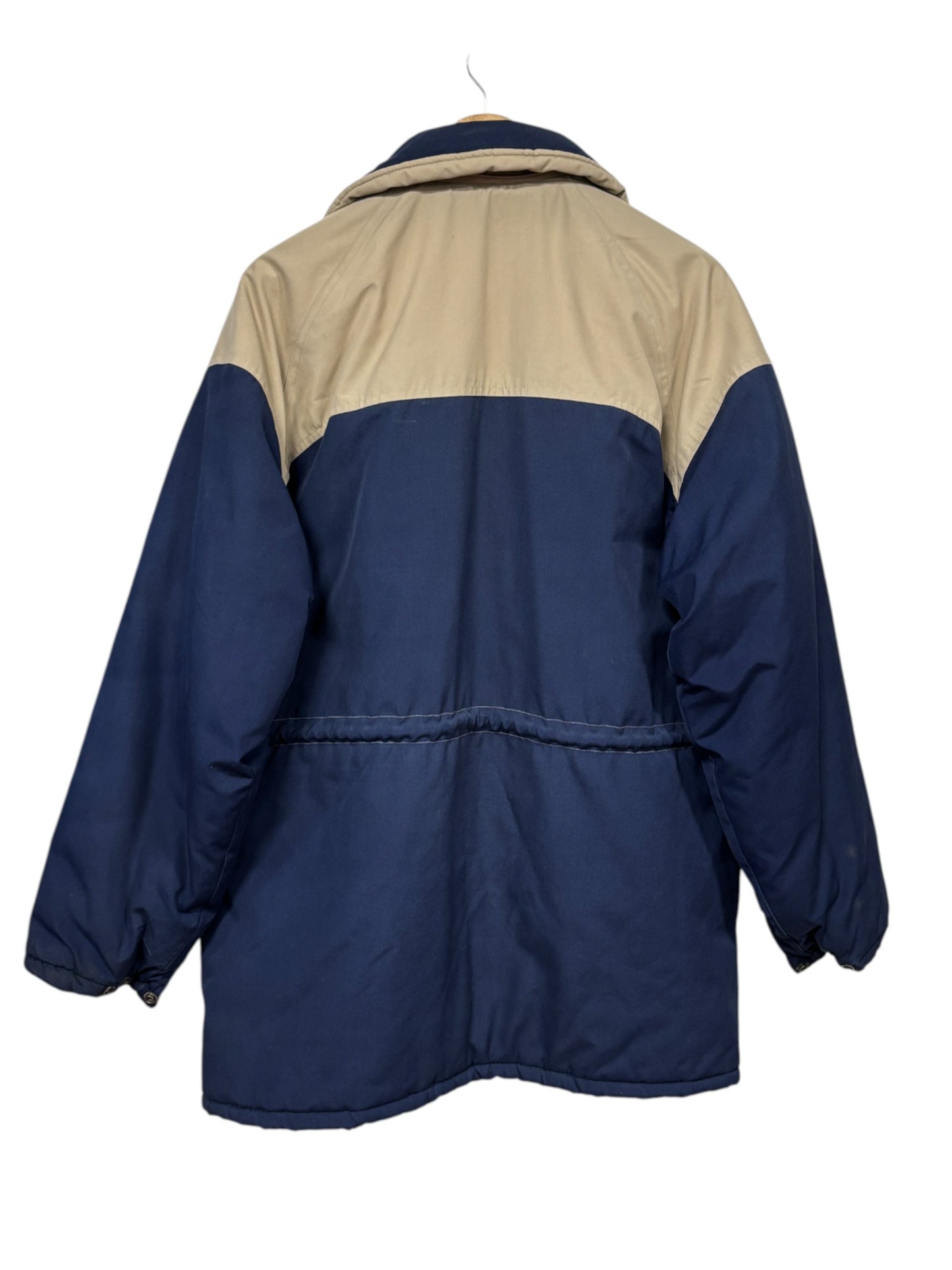 Vintage 70's JC Penney Two Tone Winter Parka Jacket Size Large